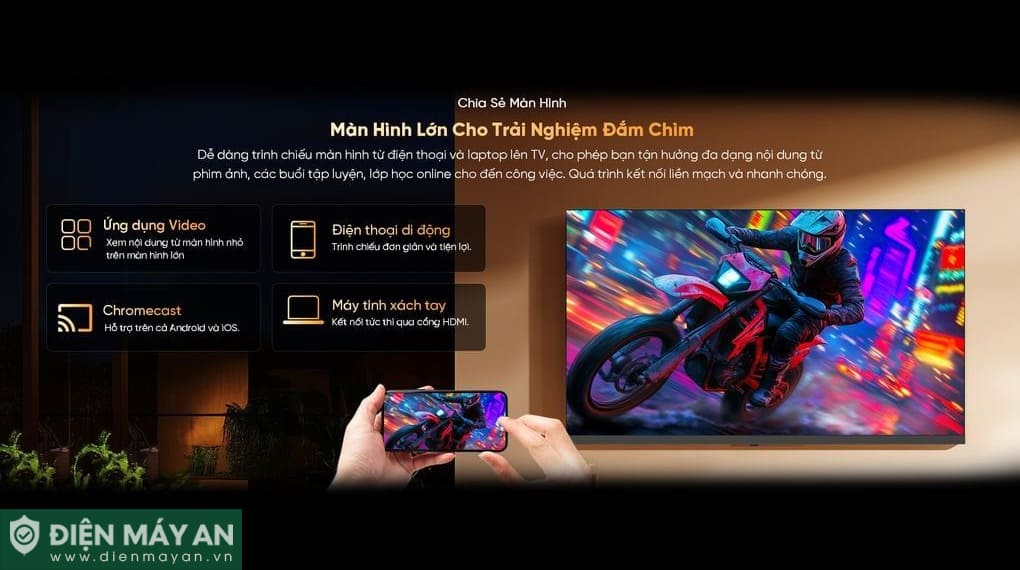 Google Tivi Coocaa FHD 43 inch 43Z85